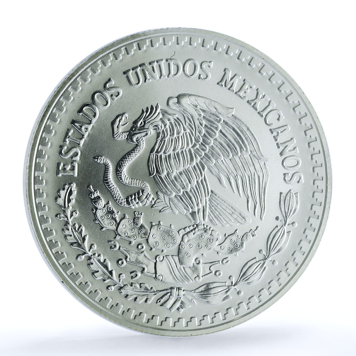 Mexico 1/2 onza Libertad Angel of Independence KM-612 MS69 PCGS silver coin 1996