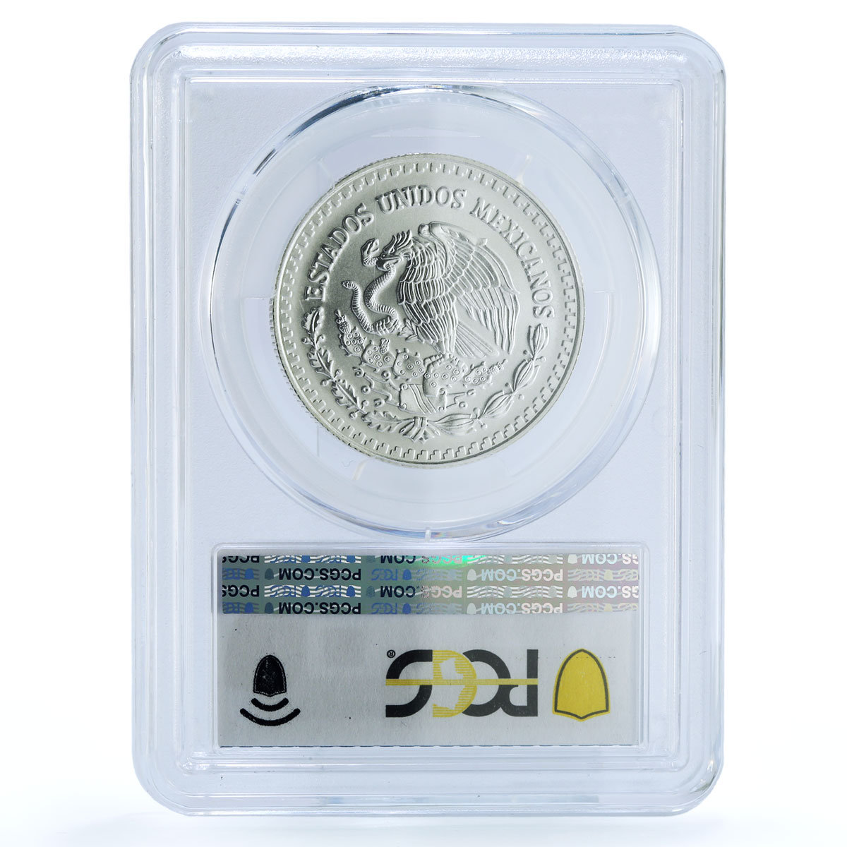 Mexico 1 onza Libertad Angel of Independence KM-639 MS 66 PCGS silver coin 2003