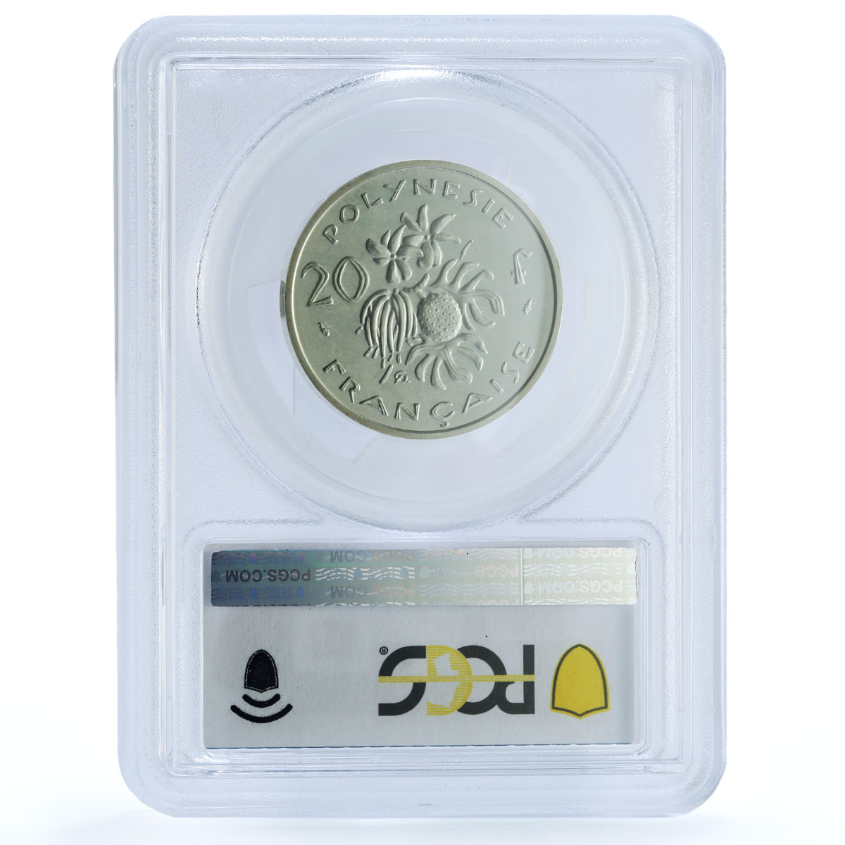 French Polynesia 20 francs Piedfort KM-9 P23 SP 65 PCGS silver coin 1979