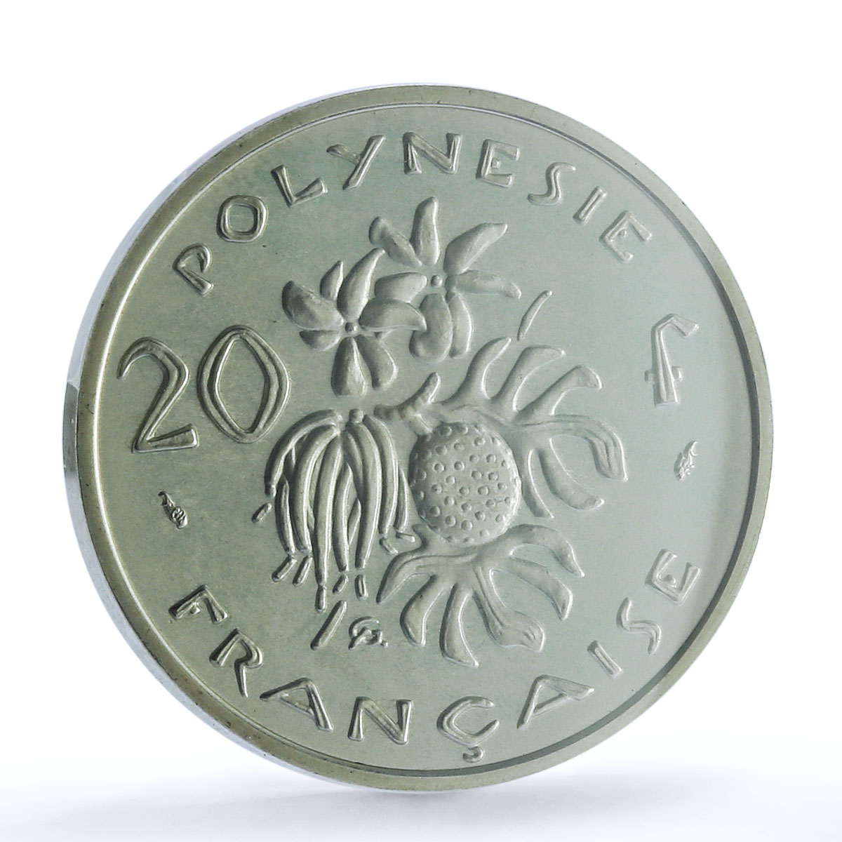 French Polynesia 20 francs Piedfort KM-9 P23 SP 65 PCGS silver coin 1979