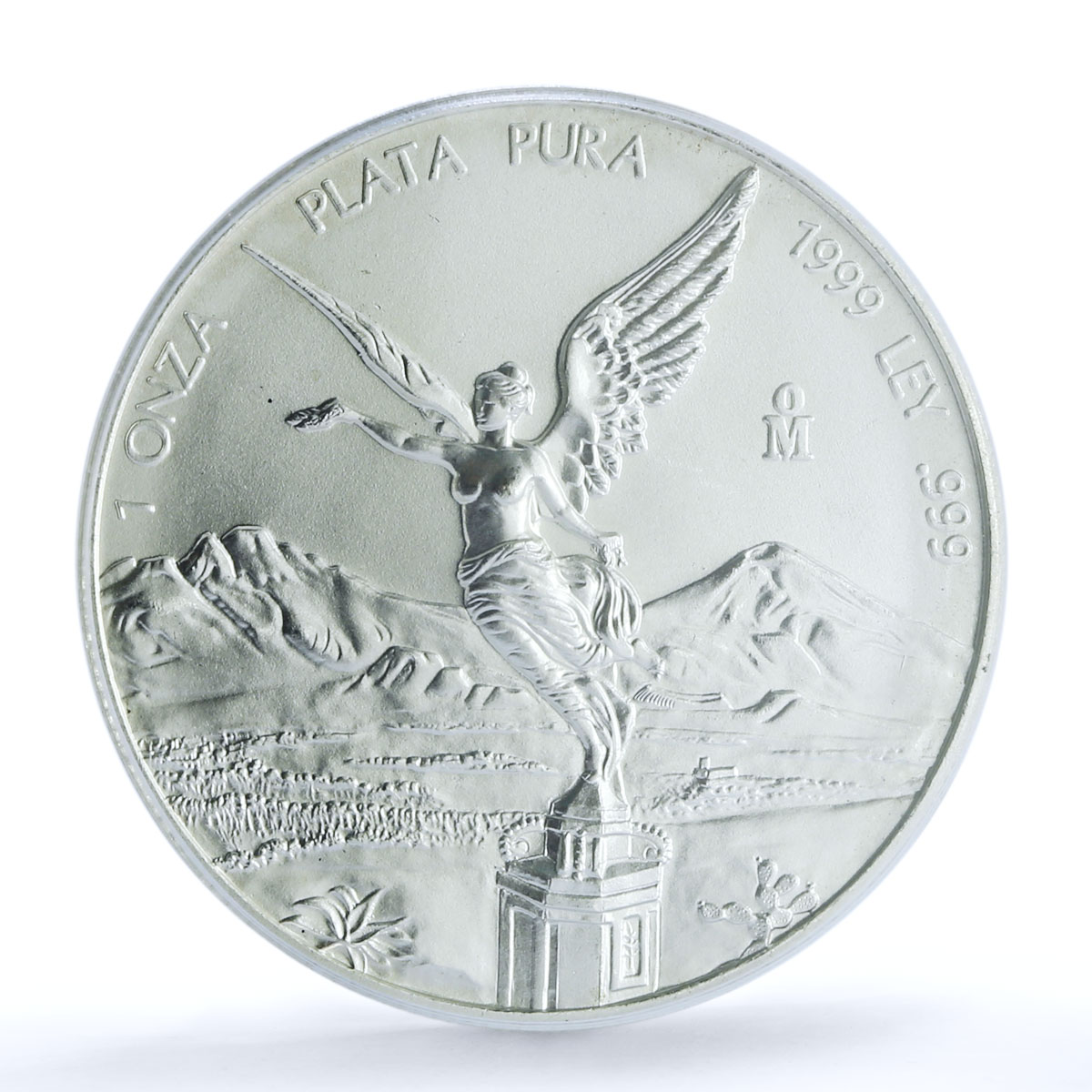 Mexico 1 onza Libertad Angel of Independence KM-613 MS 67 PCGS silver coin 1999 Mexico 1 onza Libertad Angel of Independence KM-613 MS 67 PCGS silver coin 1999