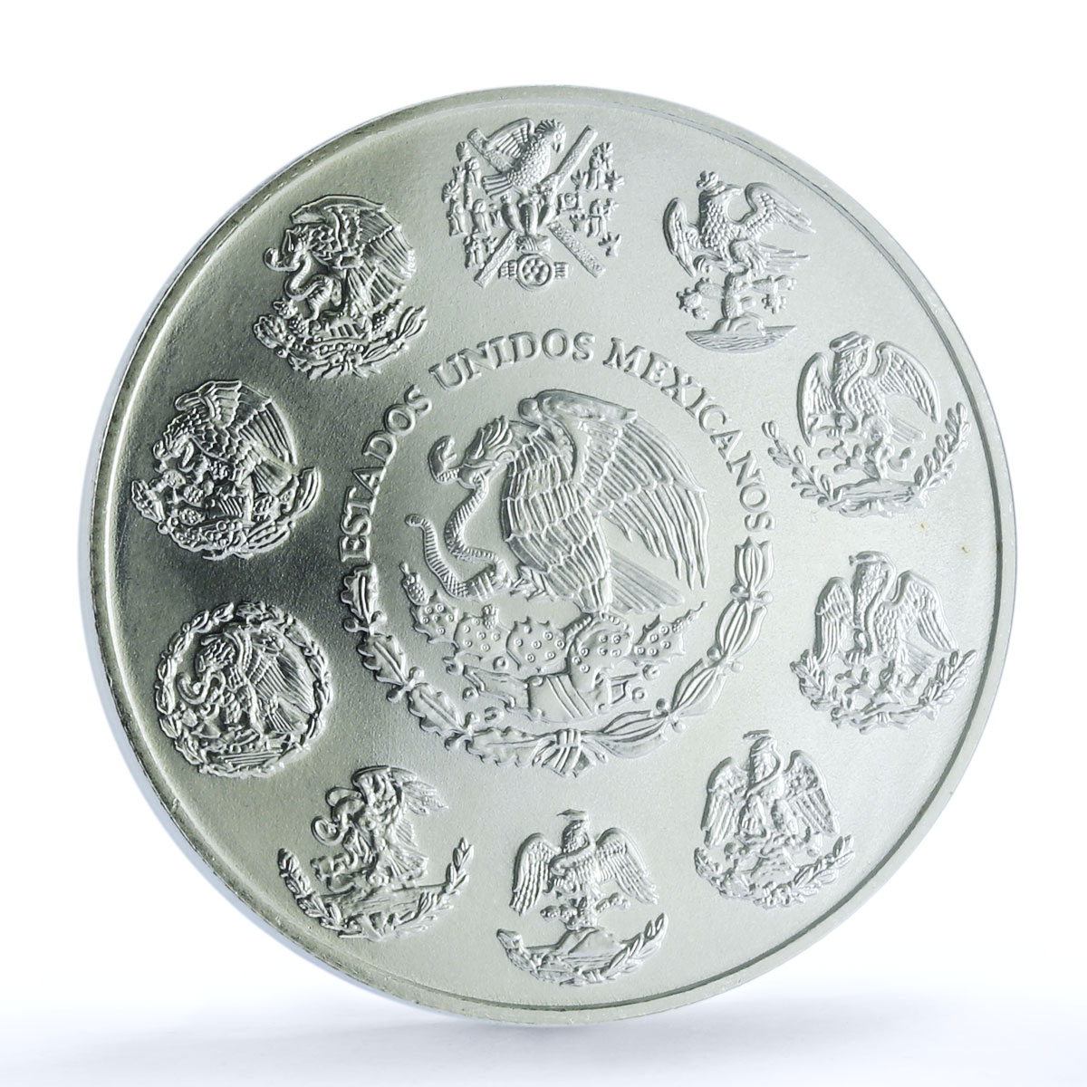 Mexico 1 onza Libertad Angel of Independence KM-613 MS 67 PCGS silver coin 1999 Mexico 1 onza Libertad Angel of Independence KM-613 MS 67 PCGS silver coin 1999