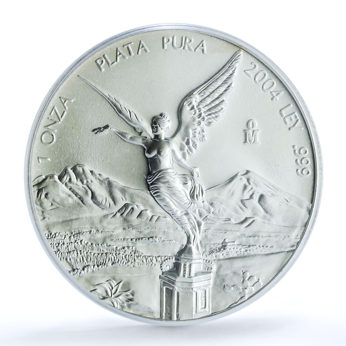 Mexico 1 onza Libertad Angel of Independence KM-639 MS 68 PCGS silver coin 2004 Mexico 1 onza Libertad Angel of Independence KM-639 MS 68 PCGS silver coin 2004