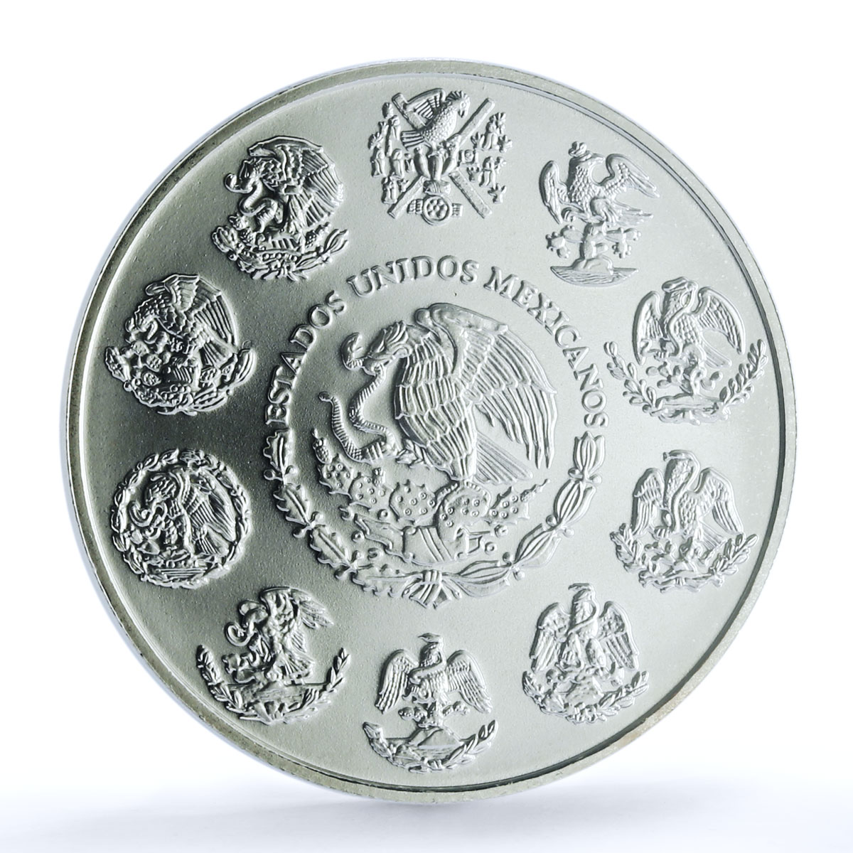 Mexico 1 onza Libertad Angel of Independence KM-639 MS 68 PCGS silver coin 2004 Mexico 1 onza Libertad Angel of Independence KM-639 MS 68 PCGS silver coin 2004