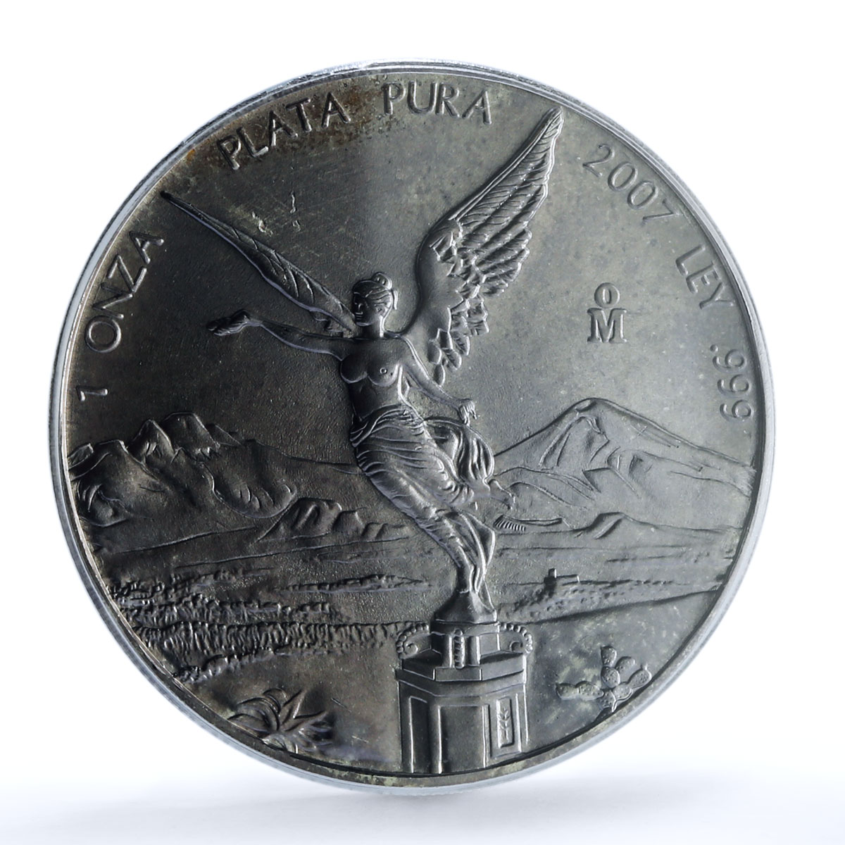 Mexico 1 onza Libertad Angel of Independence KM-639 MS 67 PCGS silver coin 2007 Mexico 1 onza Libertad Angel of Independence KM-639 MS 67 PCGS silver coin 2007