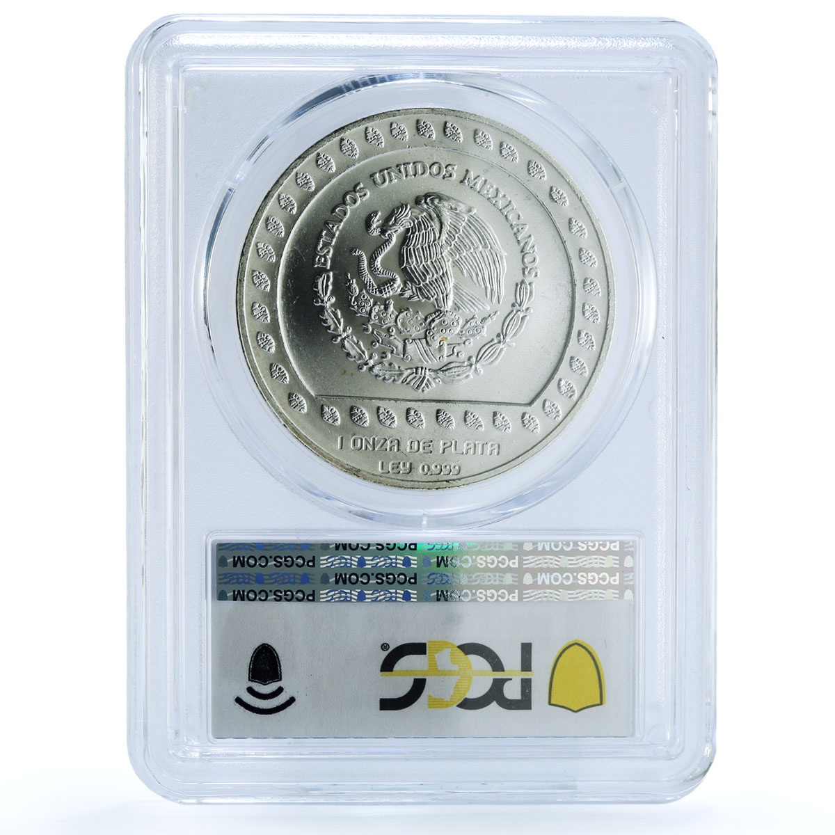 Mexico 100 pesos Guerrero Aguila KM-556 Precolombina MS 66 PCGS silver coin 1992