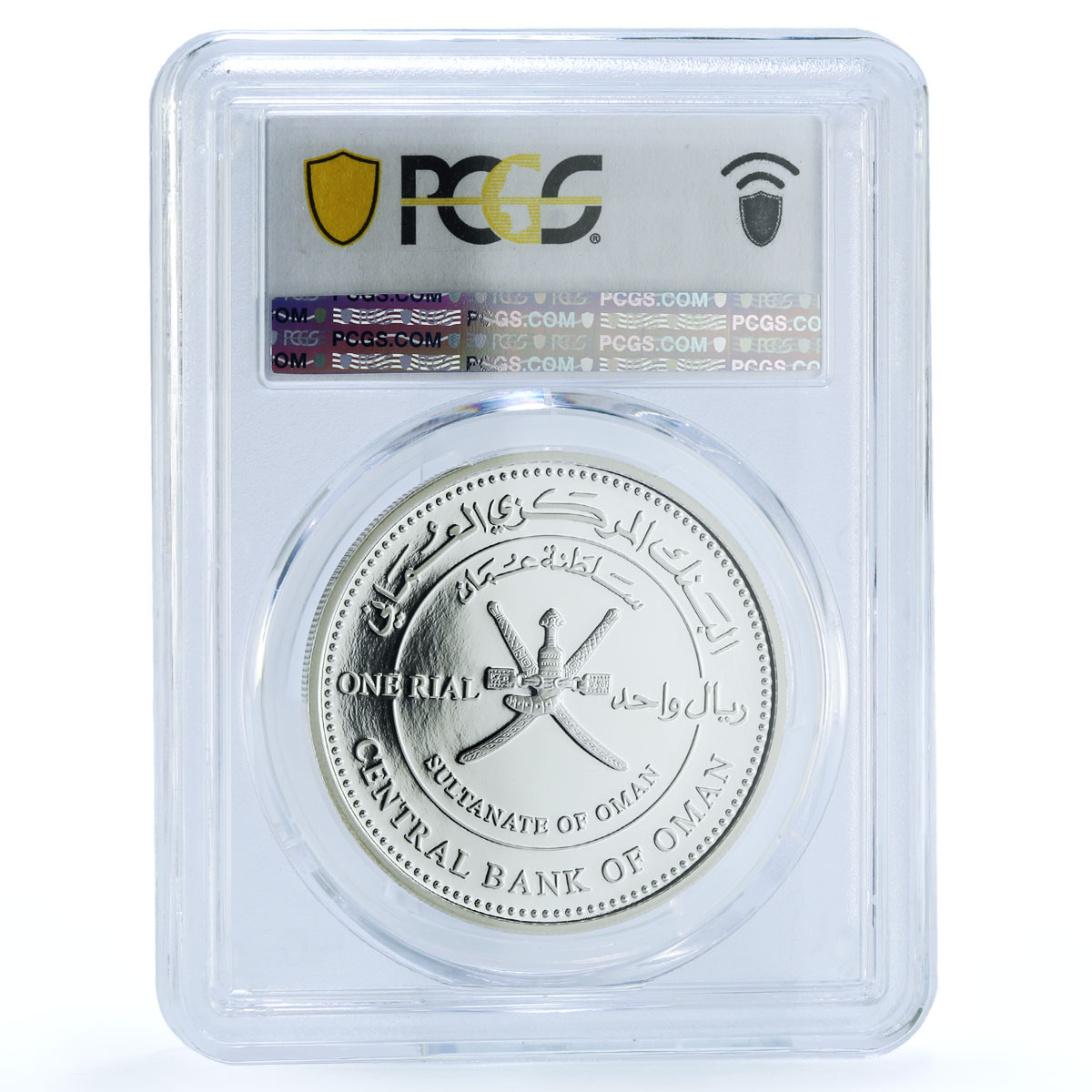 Oman 1 rial Chukar Partridge KM-184 Bird Fauna PR 70 PCGS silver coin 2009 Oman 1 rial Chukar Partridge KM-184 Bird Fauna PR 70 PCGS silver coin 2009