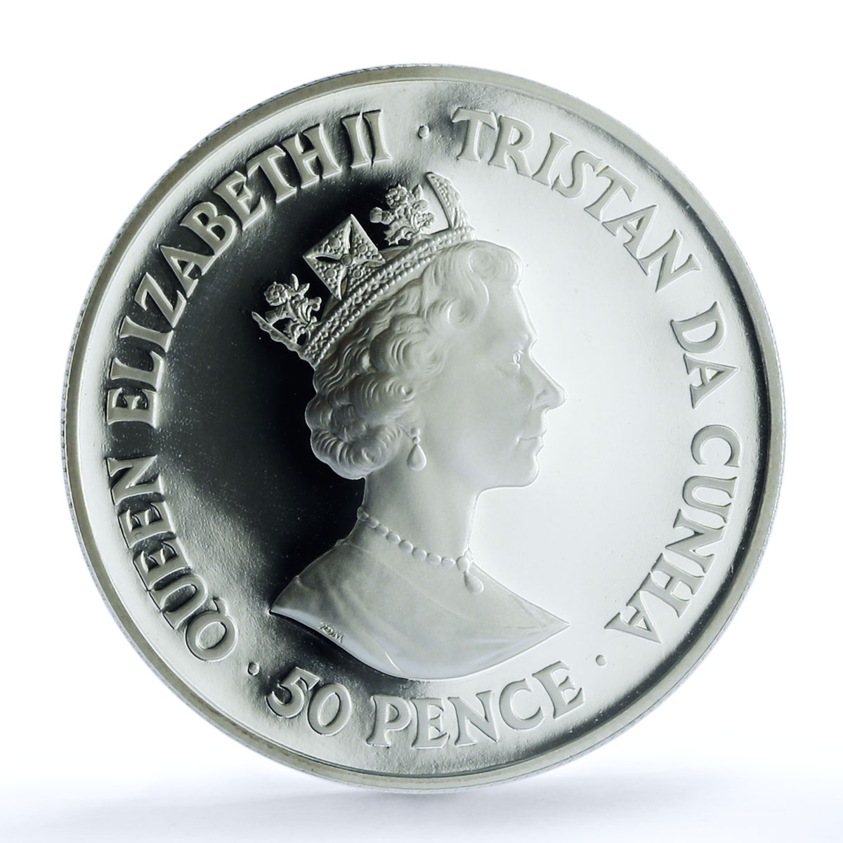 Tristan Da Cunha 50 pence Churchill KM-9a Plane PR 69 PCGS silver coin 1999 Tristan Da Cunha 50 pence Churchill KM-9a Plane PR 69 PCGS silver coin 1999