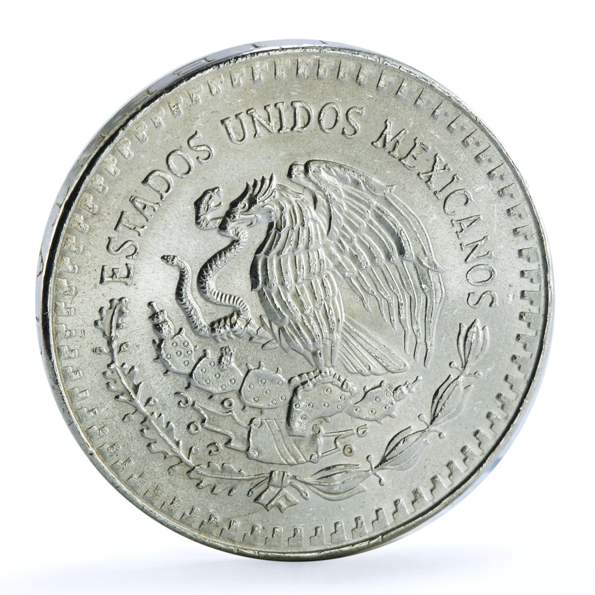 Mexico 1 onza Libertad Angel of Independence KM-494.1 Bullion silver coin 1987