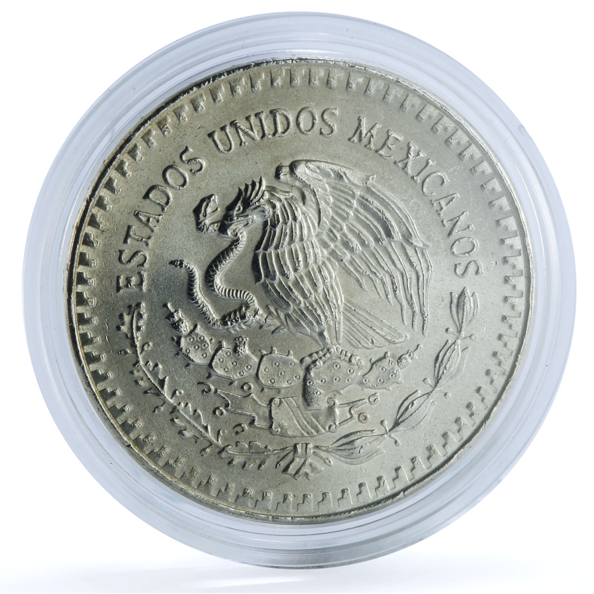 Mexico 1 onza Libertad Angel of Independence KM-494.1 Bullion silver coin 1987