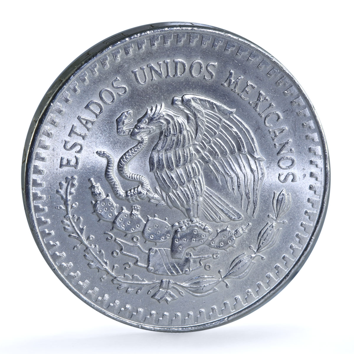 Mexico 1 onza Libertad Angel of Independence KM-494.1 Bullion silver coin 1987