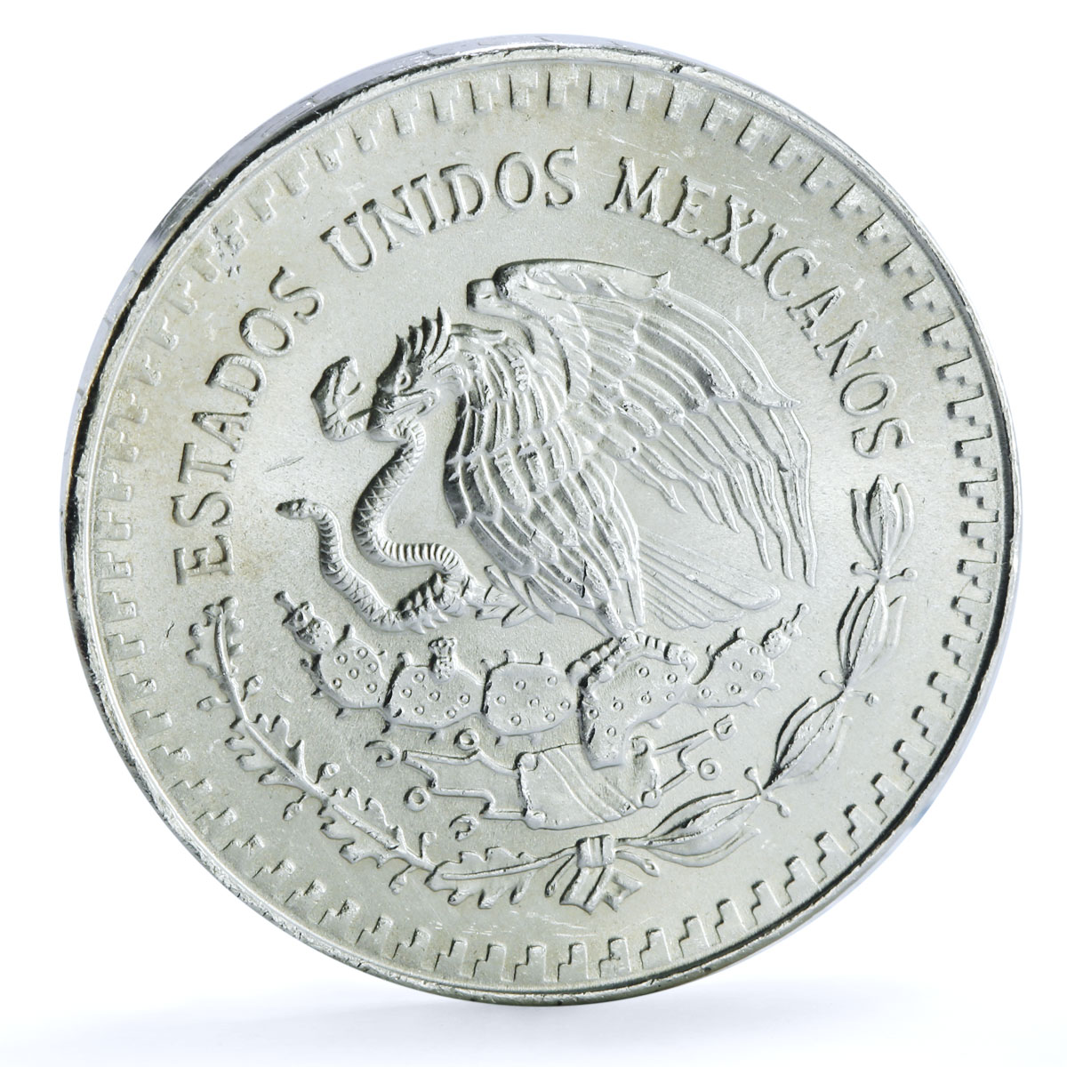 Mexico 1 onza Libertad Angel of Independence KM-494.1 Bullion silver coin 1987 Mexico 1 onza Libertad Angel of Independence KM-494.1 Bullion silver coin 1987