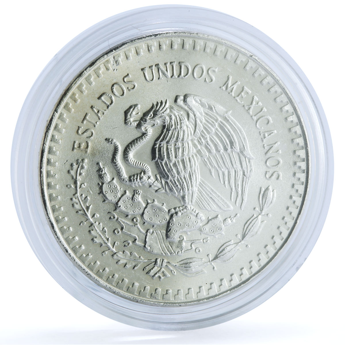 Mexico 1 onza Libertad Angel of Independence KM-494.1 Bullion silver coin 1987 Mexico 1 onza Libertad Angel of Independence KM-494.1 Bullion silver coin 1987