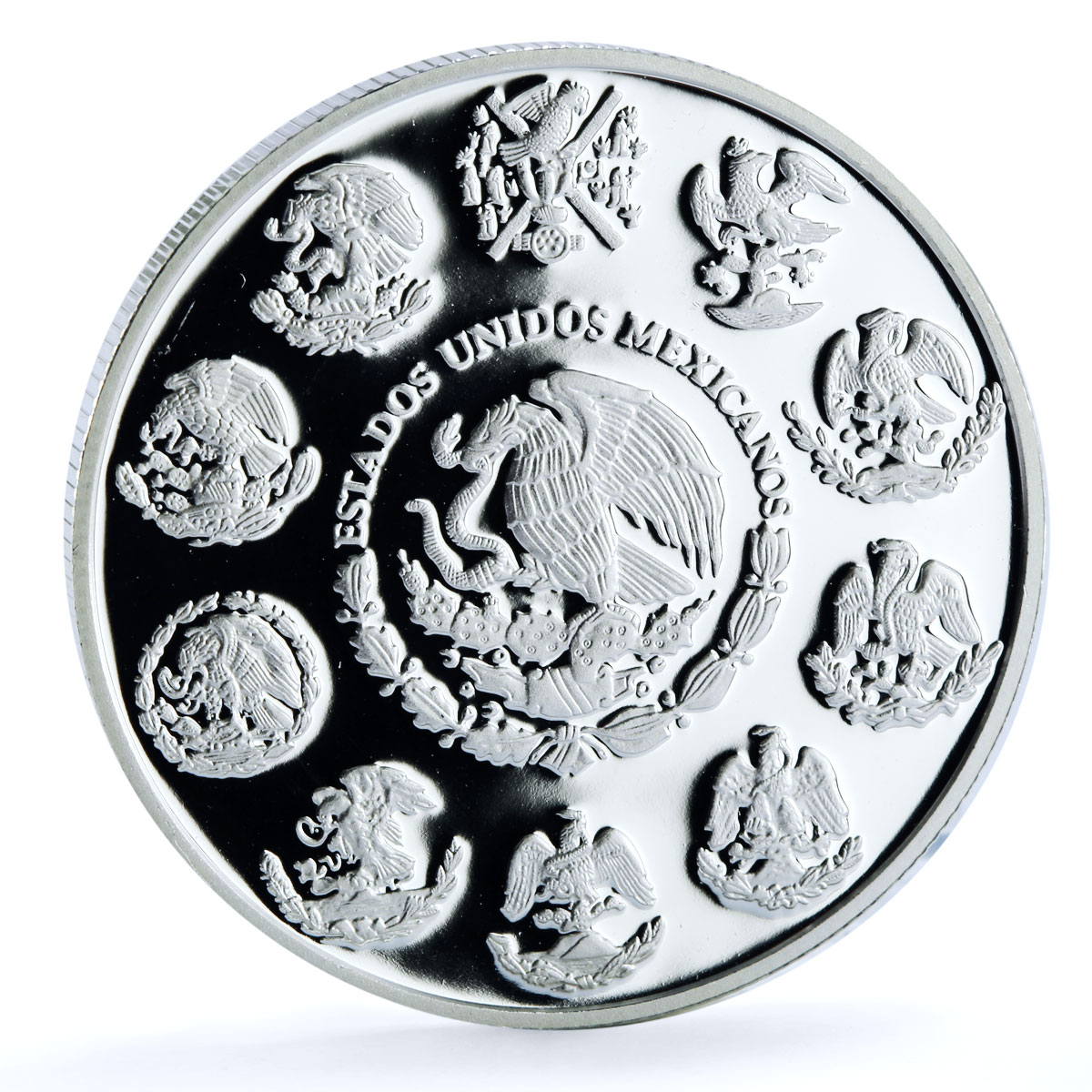 Mexico 5 pesos Observatorio KM-947 Chichen Itza Bullion proof silver coin 2012 Mexico 5 pesos Observatorio KM-947 Chichen Itza Bullion proof silver coin 2012