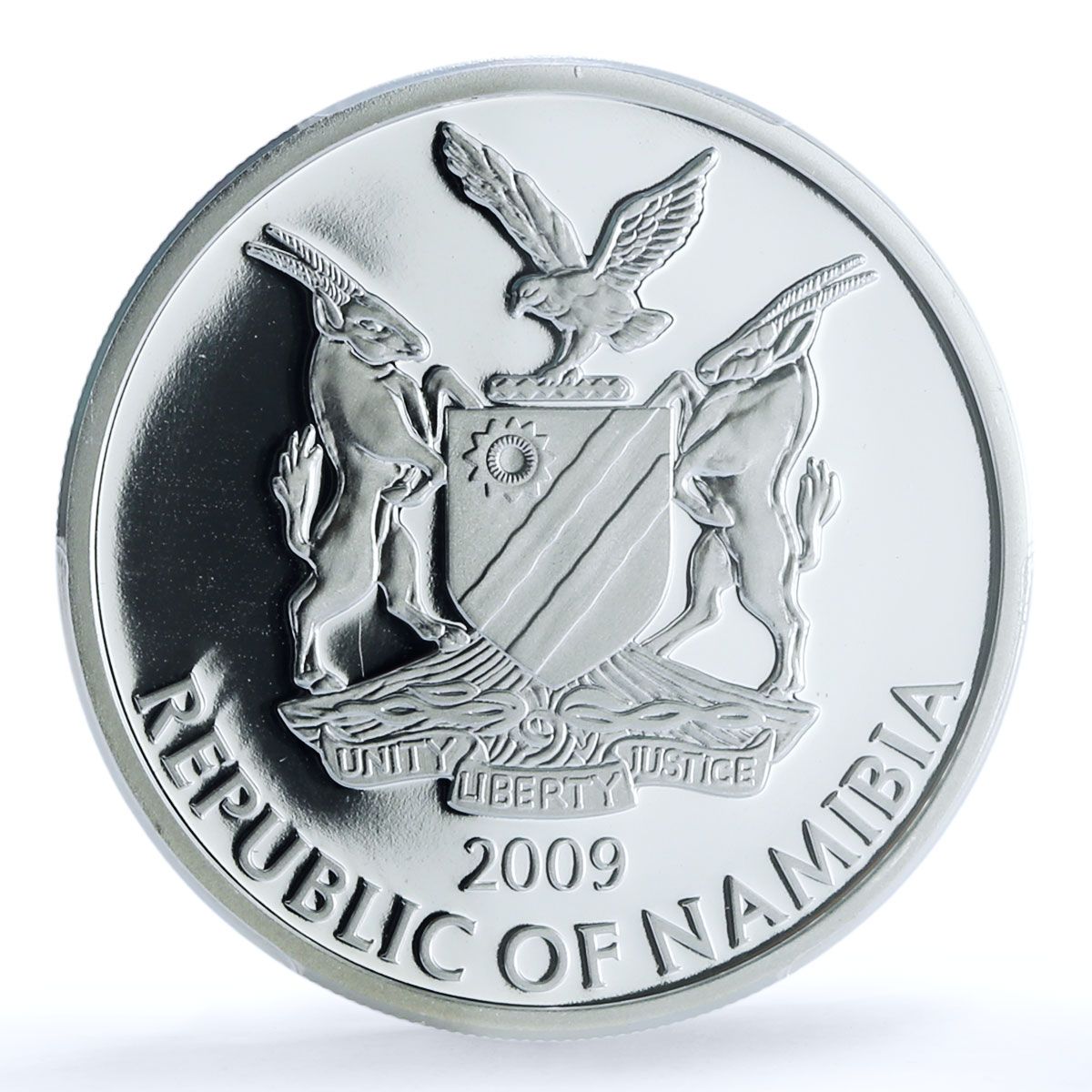 Namibia 10 dollars Friedrich III Germany KM-34 Monarchs PR 69 PCGS Ag coin 2009 Namibia 10 dollars Friedrich III Germany KM-34 Monarchs PR 69 PCGS Ag coin 2009