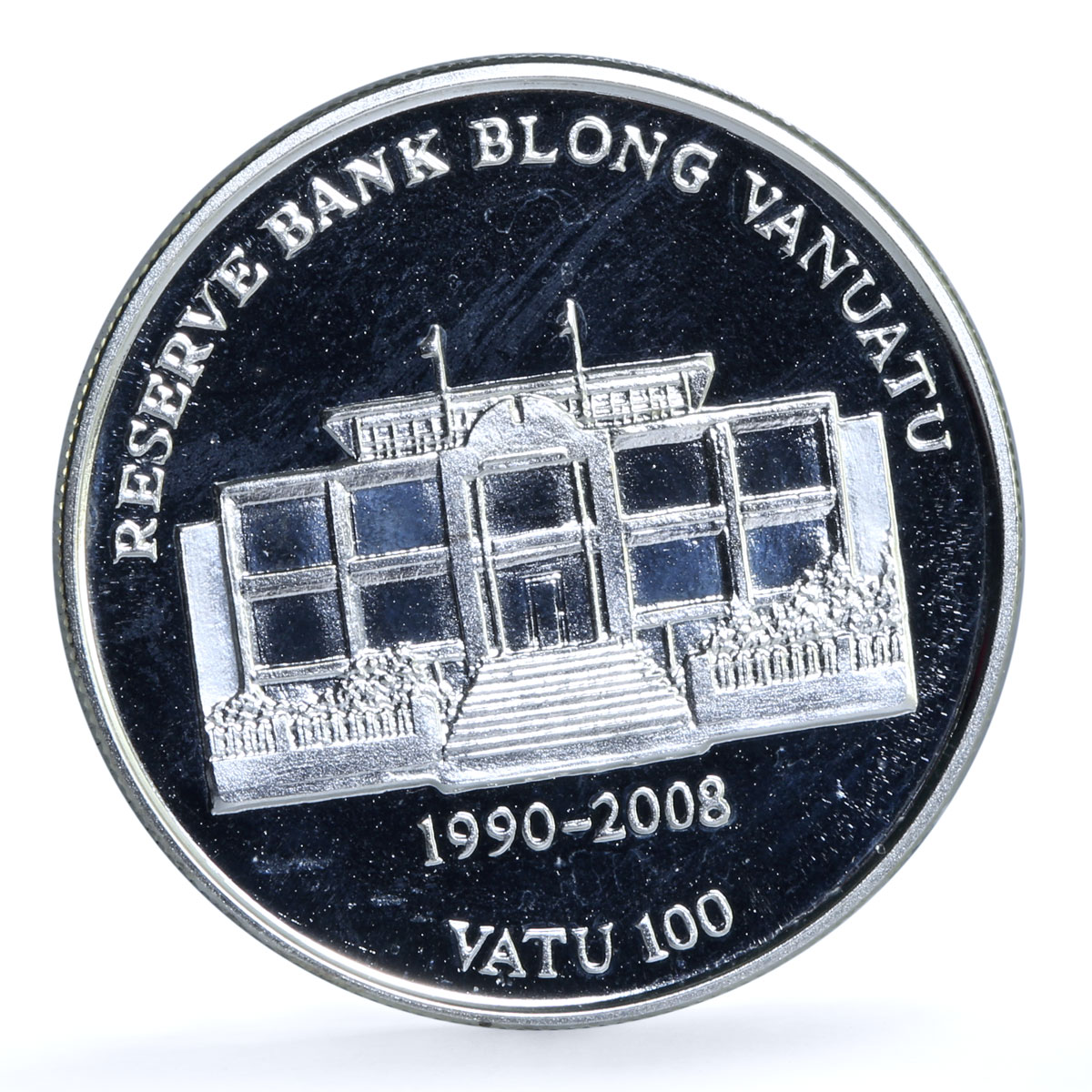 Vanuatu 100 50 vatu Set Central Bank Schon-75 Schon-76 silvered CuNi coins 2009 Vanuatu 100 50 vatu Set Central Bank Schon-75 Schon-76 silvered CuNi coins 2009