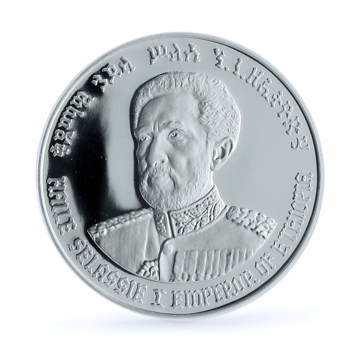 Ethiopia 10 dollars Haile Selassie I KM-53 PF 69 NGC silver coin 1972 (1964) Ethiopia 10 dollars Haile Selassie I KM-53 PF 69 NGC silver coin 1972 (1964)