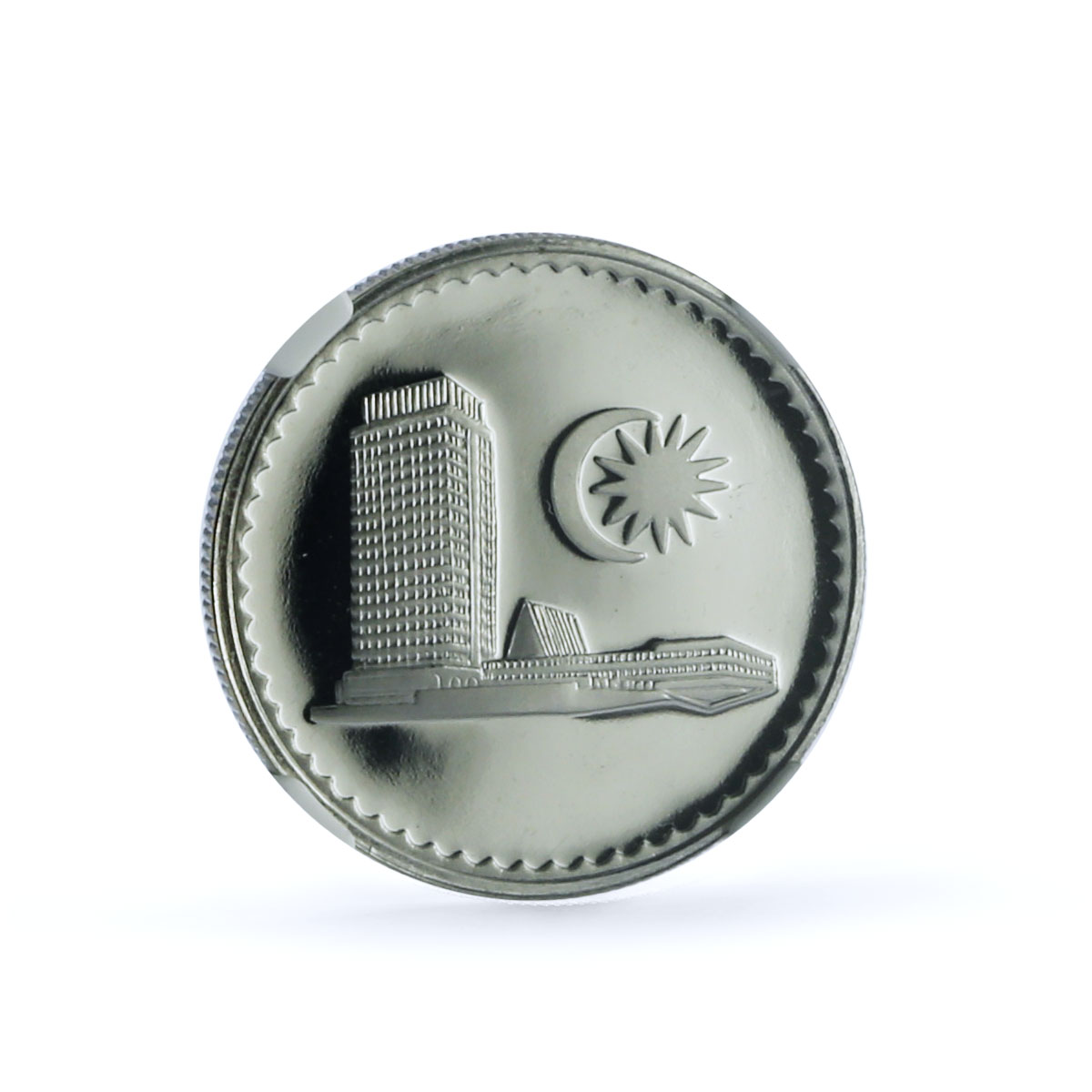 Malaysia 10 sen Parliament House KM-3 Building PF 68 NGC CuNi coin 1980 Malaysia 10 sen Parliament House KM-3 Building PF 68 NGC CuNi coin 1980