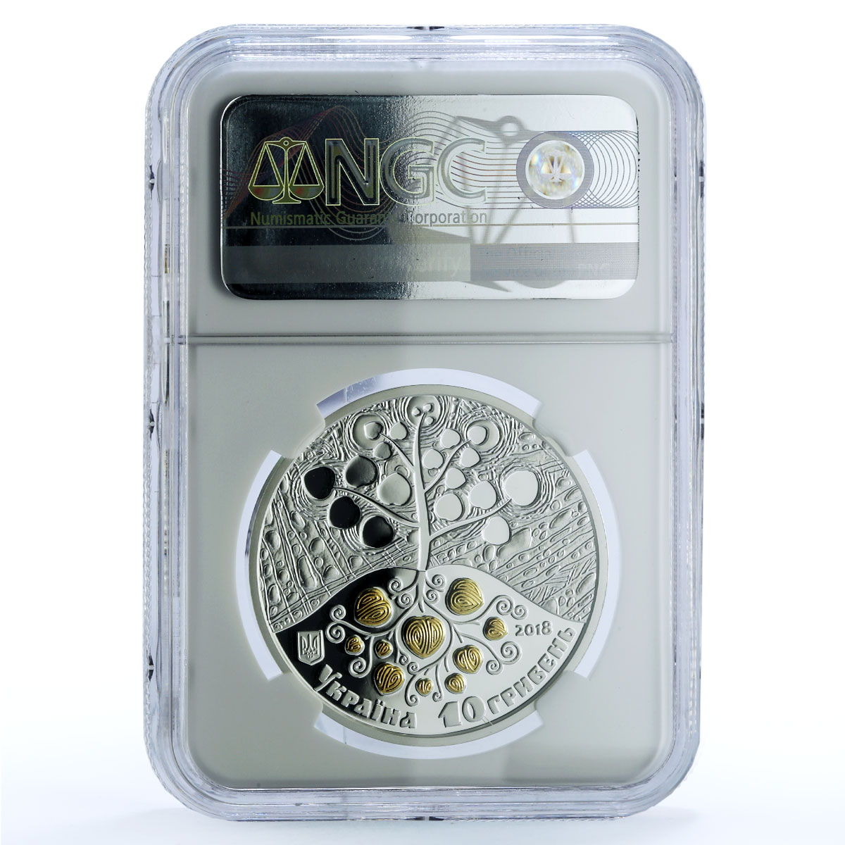 Ukraine 10 hryvnias Digging Potatoes KM-920 Crafts PF 70 NGC silver coin 2018