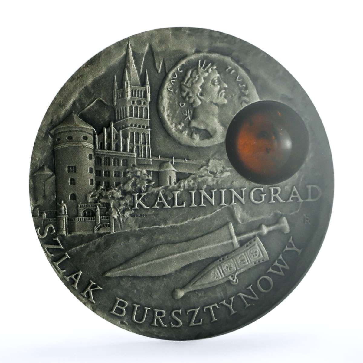 Niue 1 dollar Kaliningrad KM-204 Amber Route City MS 70 NGC silver coin 2008 Niue 1 dollar Kaliningrad KM-204 Amber Route City MS 70 NGC silver coin 2008