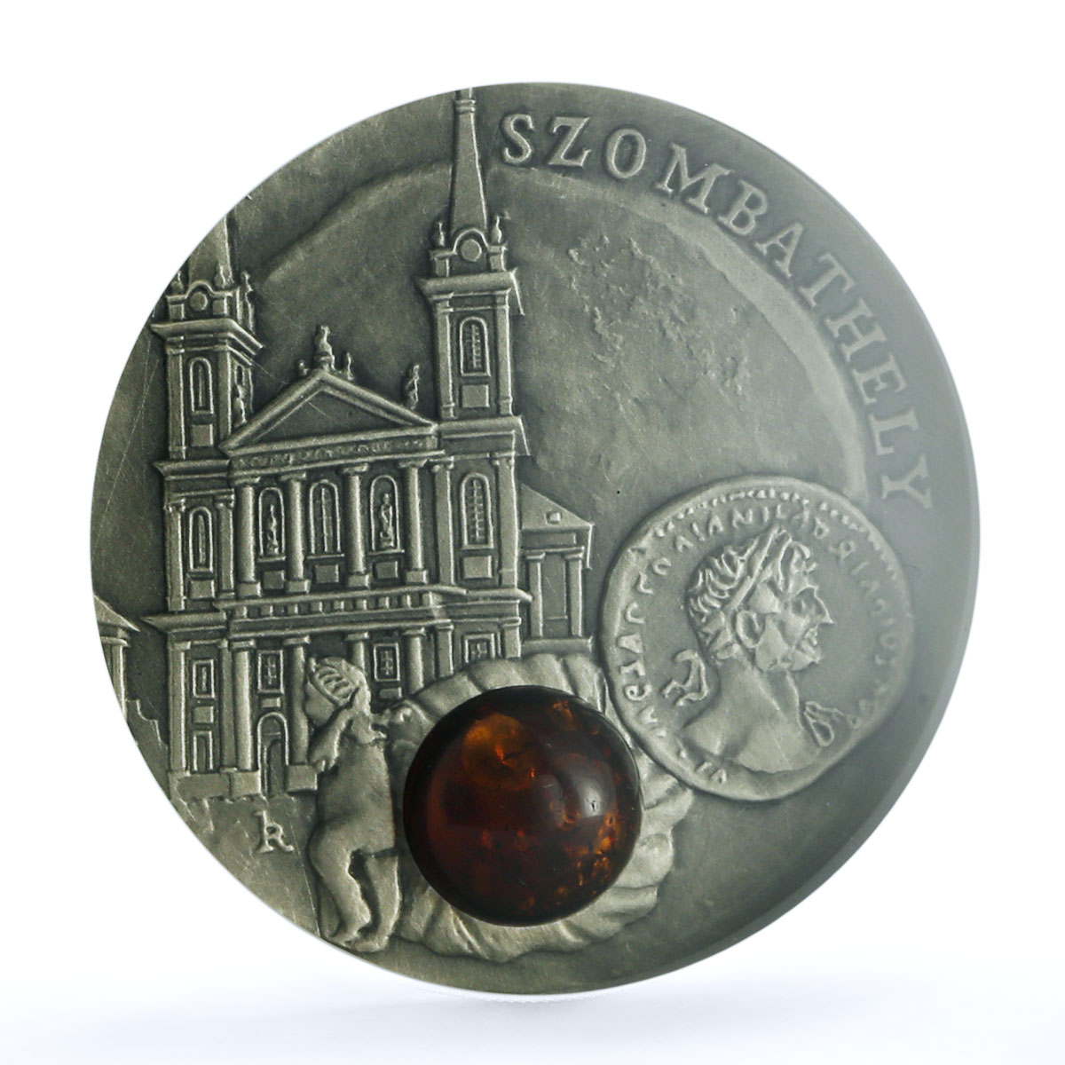Niue 1 dollar Szombathely KM-398 Amber Route City MS 70 NGC silver coin 2010 Niue 1 dollar Szombathely KM-398 Amber Route City MS 70 NGC silver coin 2010