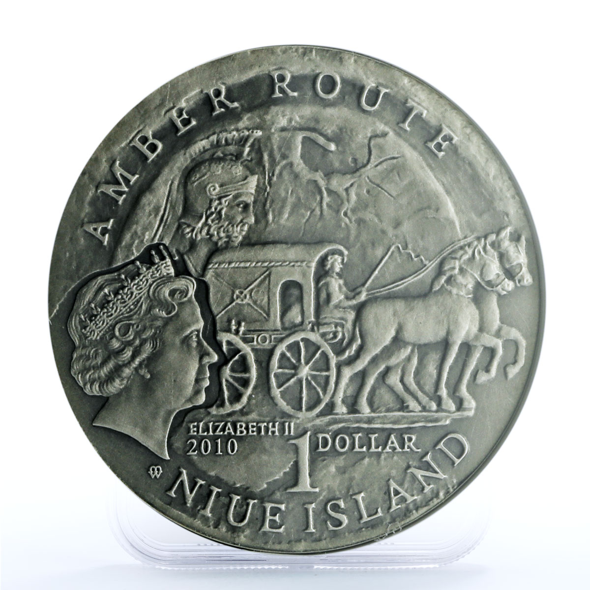 Niue 1 dollar Szombathely KM-398 Amber Route City MS 70 NGC silver coin 2010 Niue 1 dollar Szombathely KM-398 Amber Route City MS 70 NGC silver coin 2010