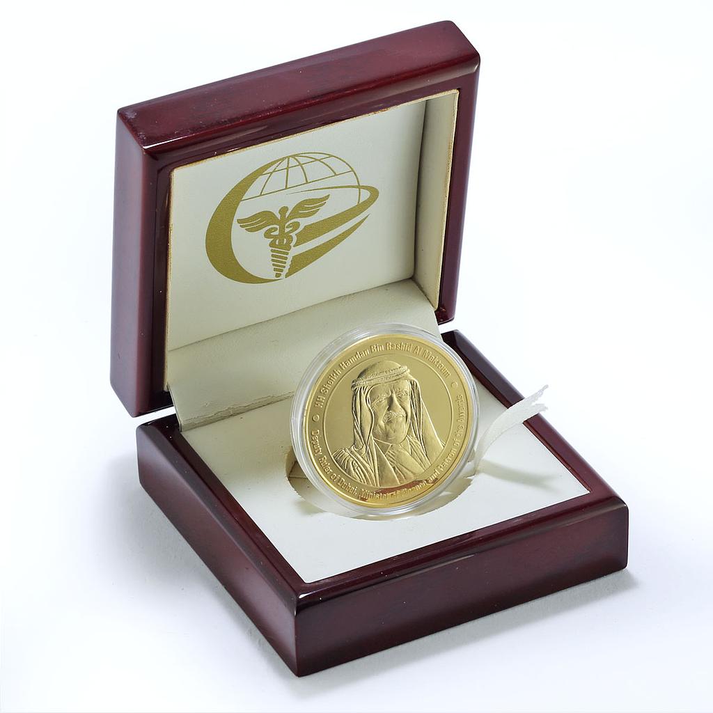 United Arab Emirates Sheikh Al Maktoum Medical Sciences Award 40mm medal 2008