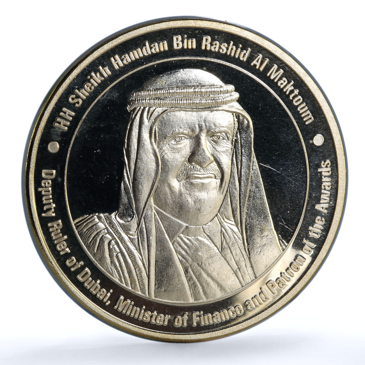 United Arab Emirates Sheikh Al Maktoum Medical Sciences Award 40mm medal 2008