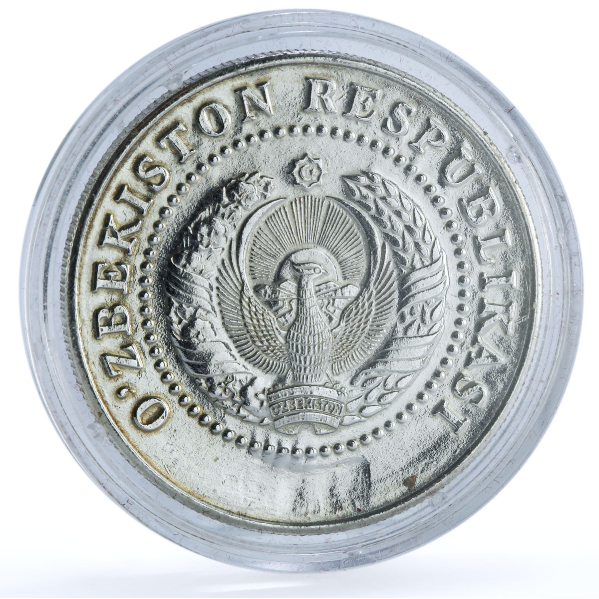 Uzbekistan Set Great Ancestors Temur Ulugbek Navoiy Bobur silver medals 1999 Uzbekistan Set Great Ancestors Temur Ulugbek Navoiy Bobur silver medals 1999