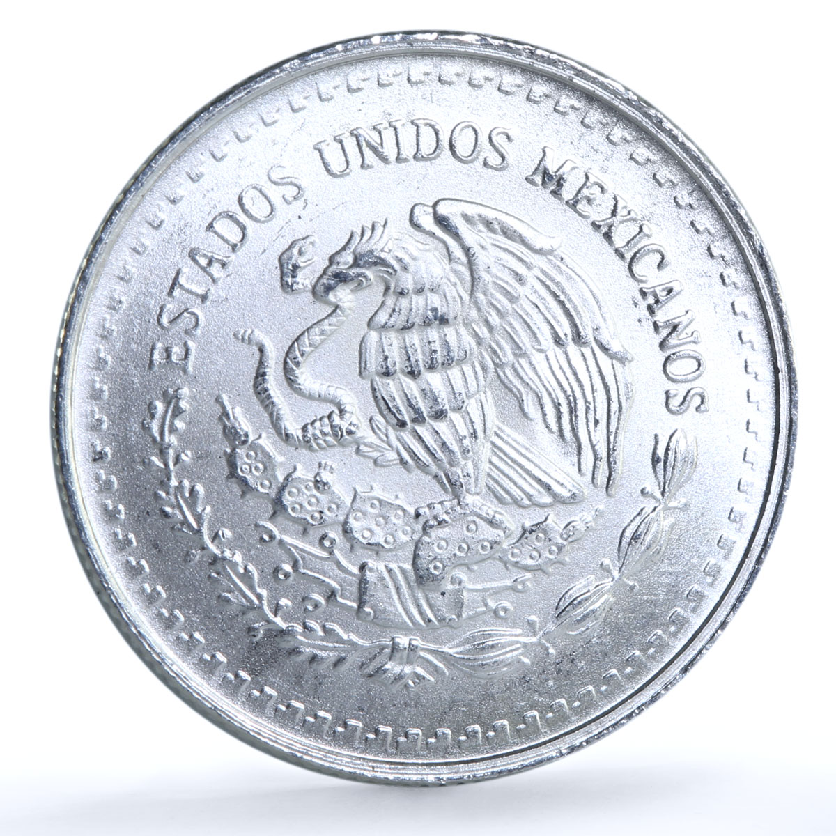 Mexico 1/10 onza Libertad Angel of Independence KM-543 Bullion silver coin 1992