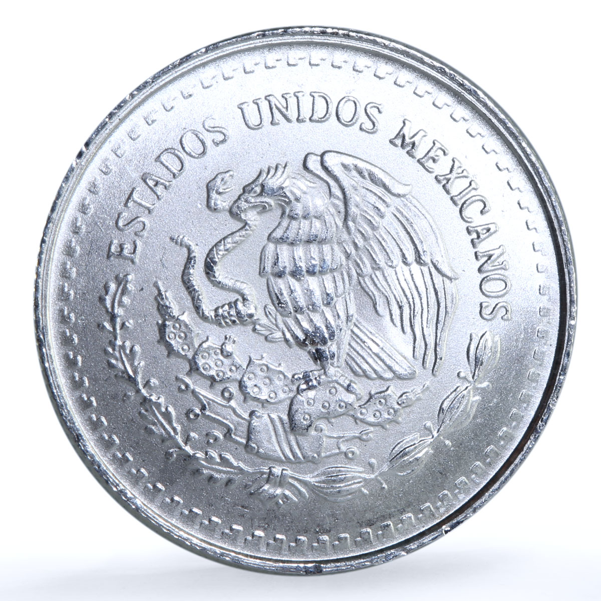 Mexico 1/10 onza Libertad Angel of Independence KM-543 Bullion silver coin 1992