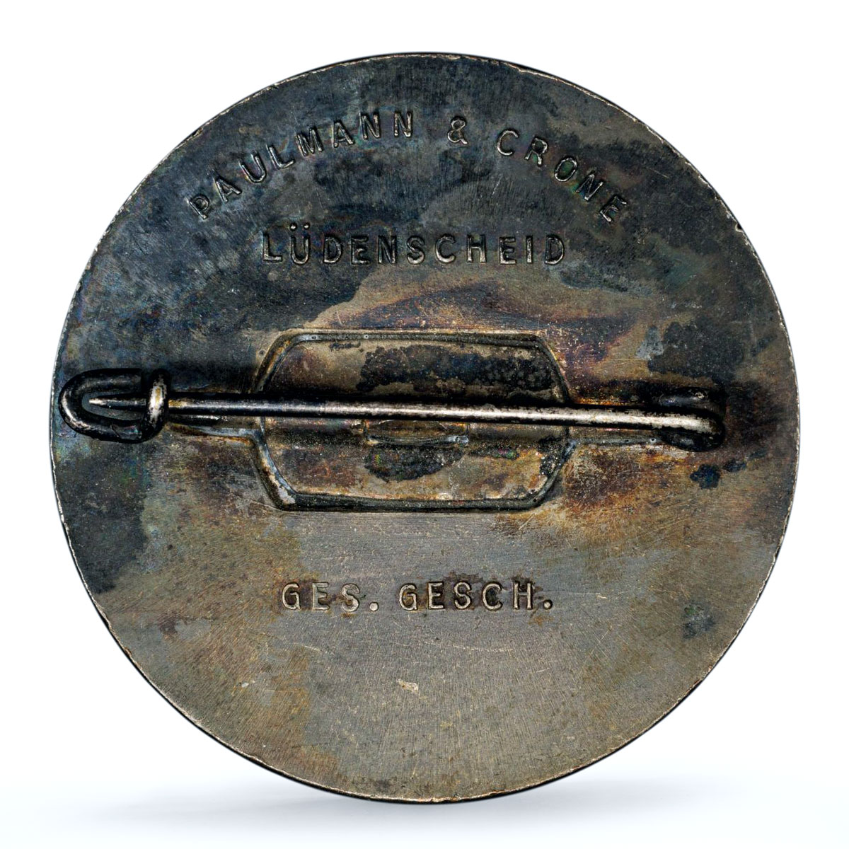 Germany Third Reich Hitler South Hanover C-210 AU 55 PCGS silvered AE medal 1934