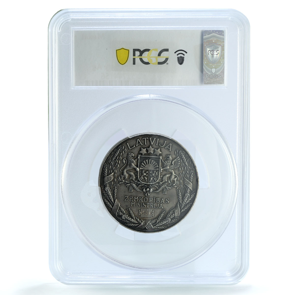 Latvia Agriculture Ministry Bartels-1329 Horse MS 62 PCGS silver medal 1930 Latvia Agriculture Ministry Bartels-1329 Horse MS 62 PCGS silver medal 1930