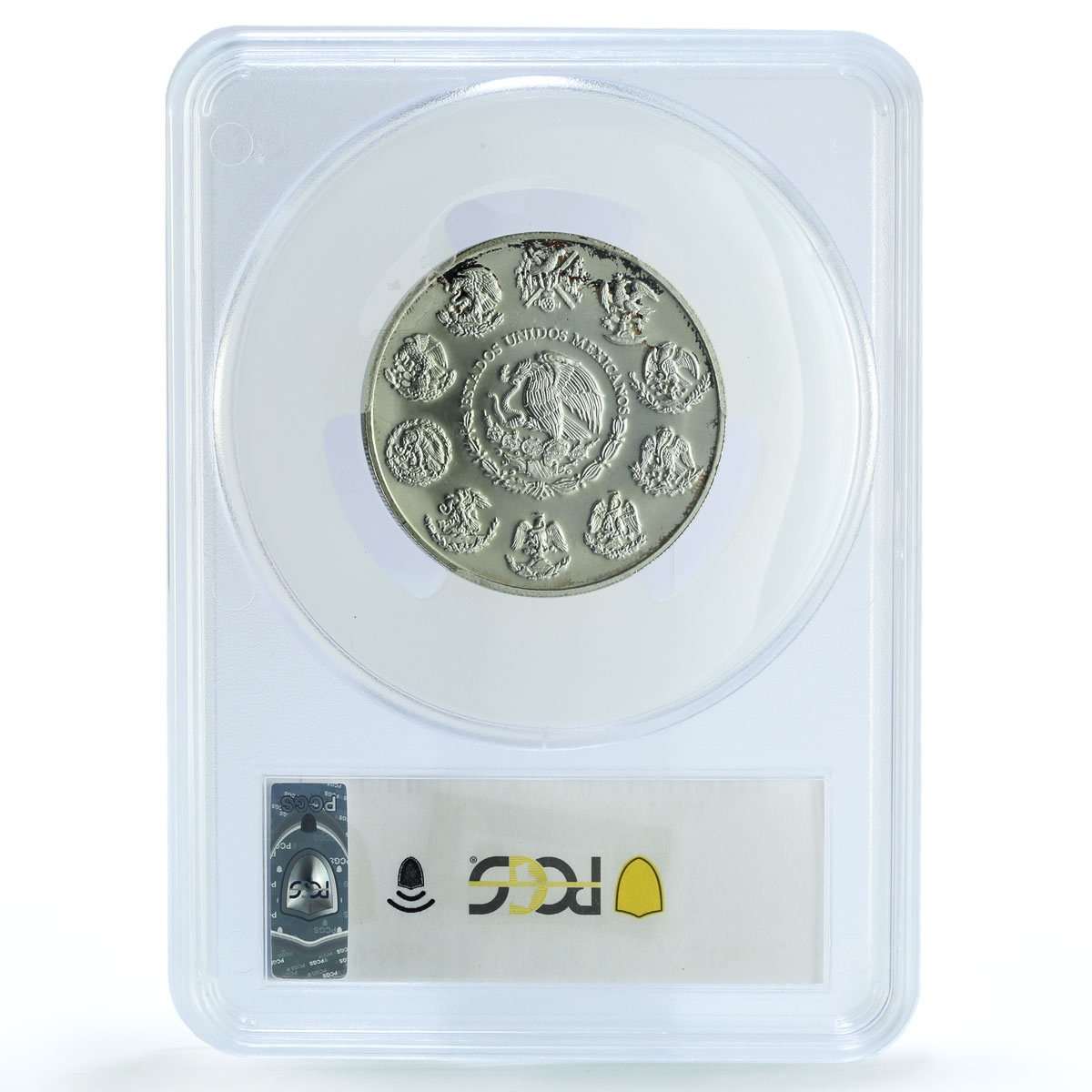 Mexico 2 onzas Libertad Angel of Independence KM-614 MS 66 PCGS silver coin 1999 Mexico 2 onzas Libertad Angel of Independence KM-614 MS 66 PCGS silver coin 1999