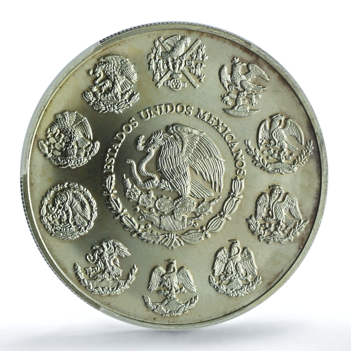 Mexico 2 onzas Libertad Angel of Independence KM-614 MS 67 PCGS silver coin 1996 Mexico 2 onzas Libertad Angel of Independence KM-614 MS 67 PCGS silver coin 1996