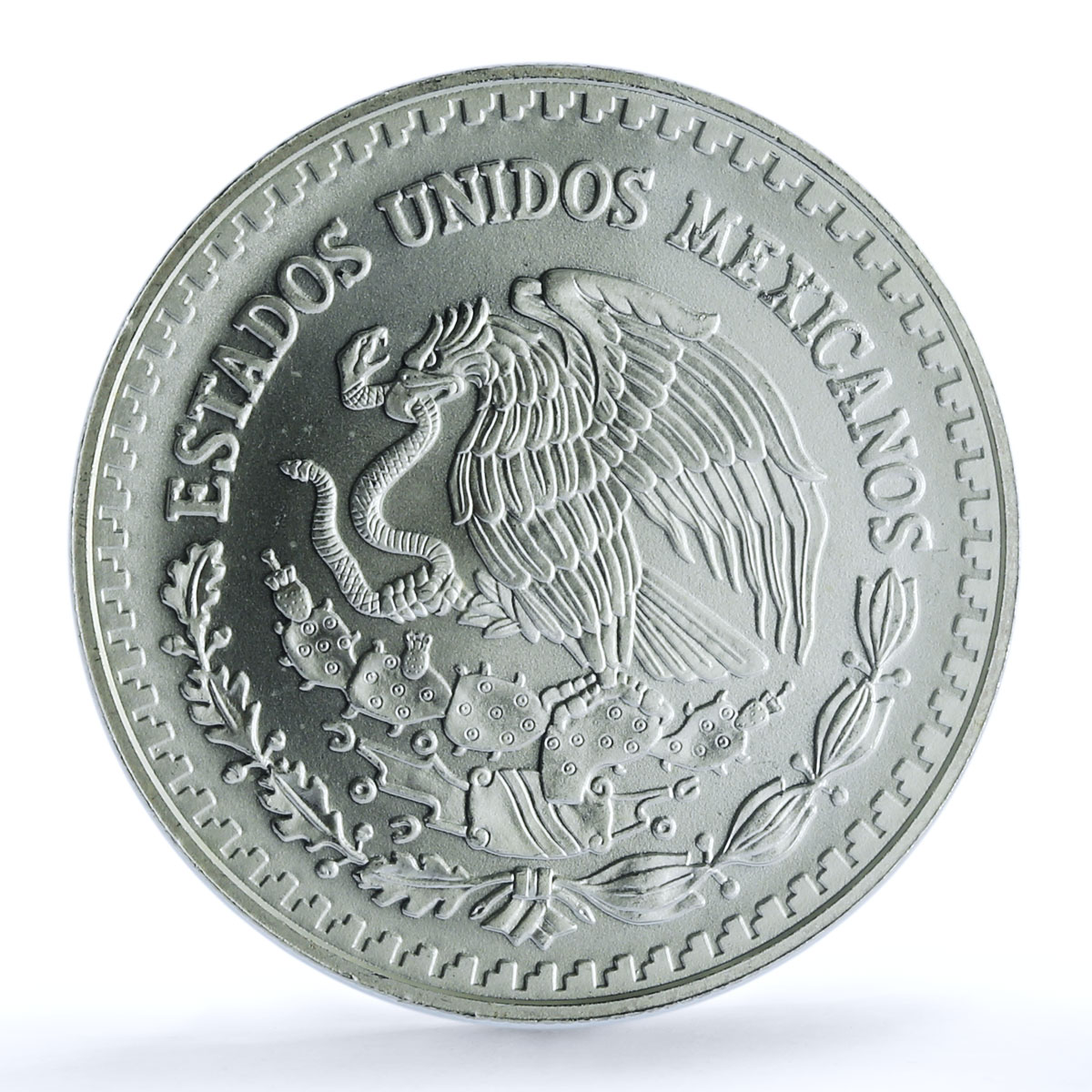 Mexico 1 onza Libertad Angel of Independence KM-613 MS 67 PCGS silver coin 1997