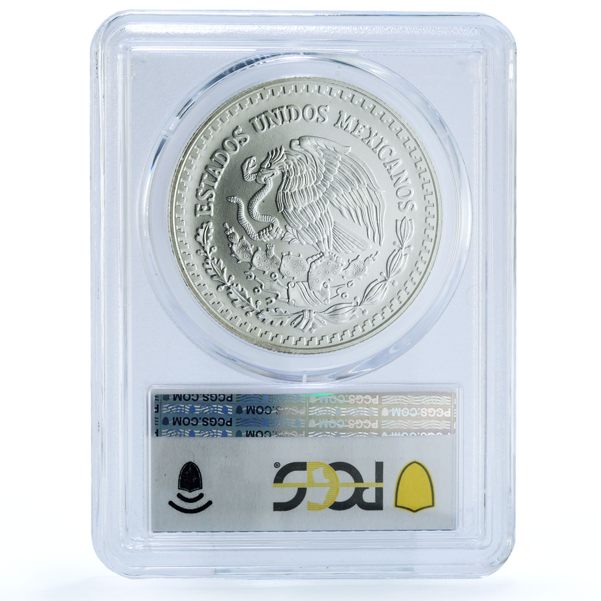 Mexico 1 onza Libertad Angel of Independence KM-613 MS 65 PCGS silver coin 1997 Mexico 1 onza Libertad Angel of Independence KM-613 MS 65 PCGS silver coin 1997