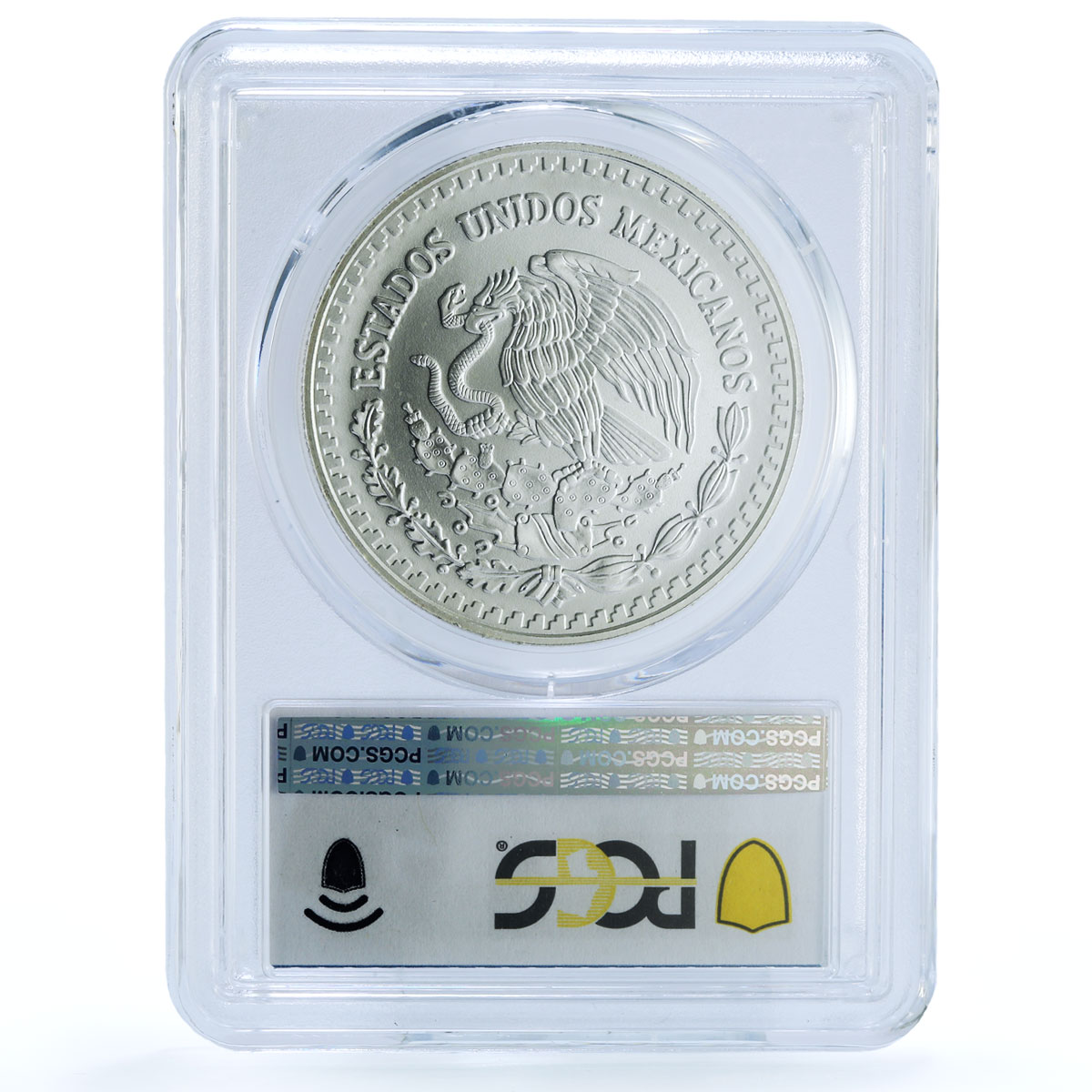 Mexico 1 onza Libertad Angel of Independence KM-613 MS 66 PCGS silver coin 1997