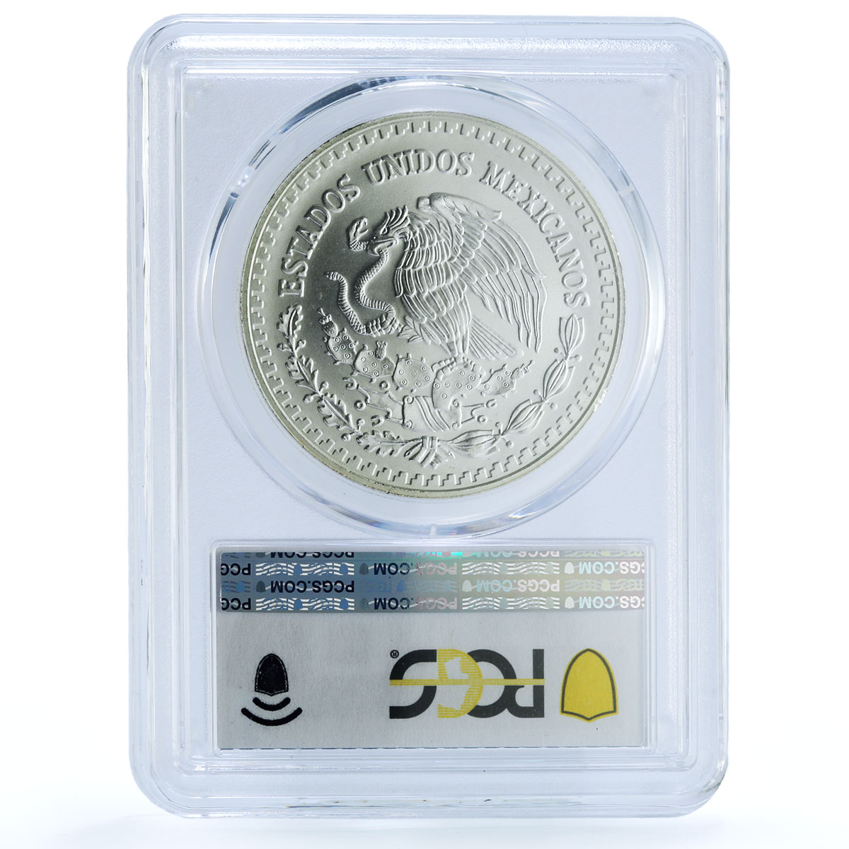 Mexico 1 onza Libertad Angel of Independence KM-613 MS 67 PCGS silver coin 1999