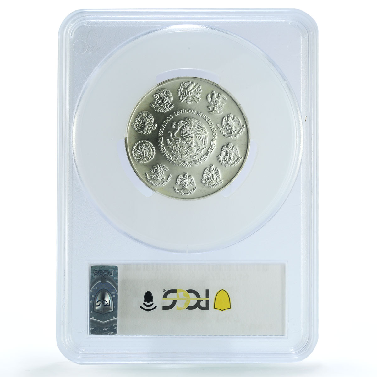 Mexico 2 onzas Libertad Angel of Independence KM-614 MS 67 PCGS silver coin 2001 Mexico 2 onzas Libertad Angel of Independence KM-614 MS 67 PCGS silver coin 2001