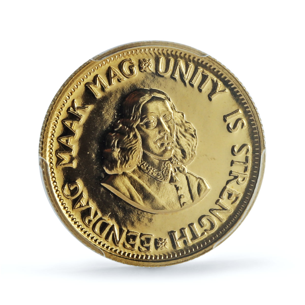 South Africa 2 rand Riebeeck Springbok KM-64 PR 65 PCGS Bullion gold coin 1972 South Africa 2 rand Riebeeck Springbok KM-64 PR 65 PCGS Bullion gold coin 1972