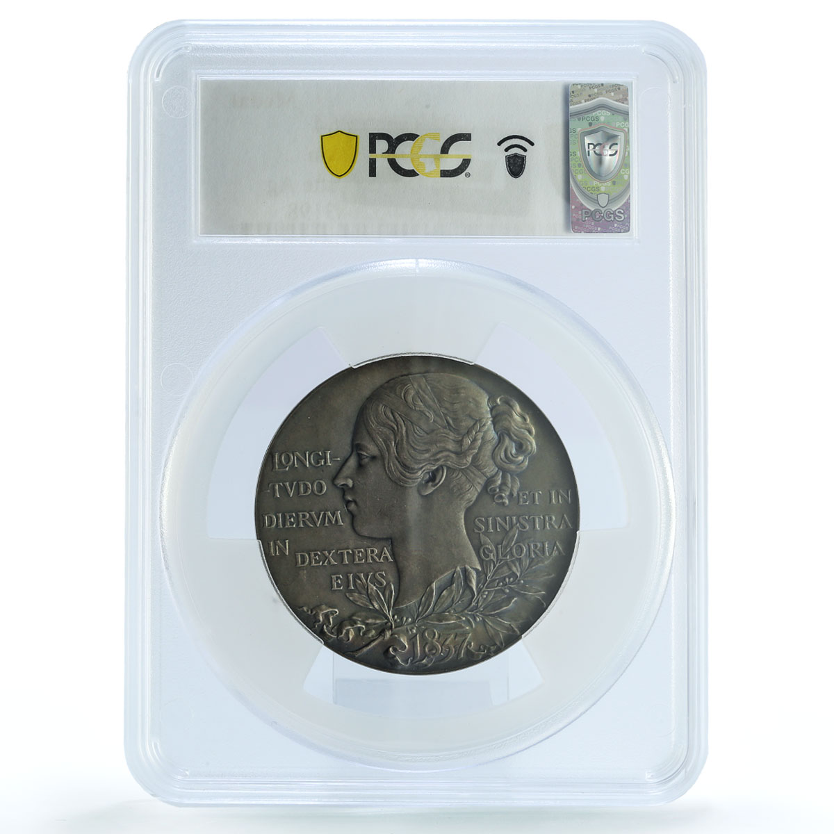 Great Britain Queen Victoria Jubilee Eimer-1817a SP 64 PCGS silver medal 1897 Great Britain Queen Victoria Jubilee Eimer-1817a SP 64 PCGS silver medal 1897