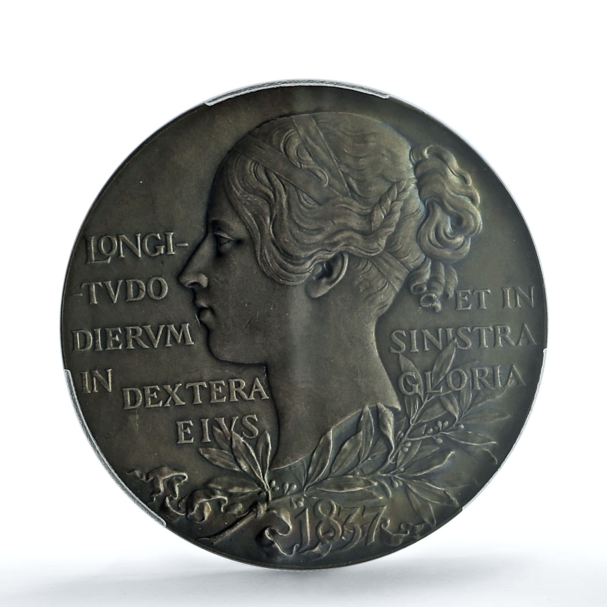 Great Britain Queen Victoria Jubilee Eimer-1817a SP 64 PCGS silver medal 1897 Great Britain Queen Victoria Jubilee Eimer-1817a SP 64 PCGS silver medal 1897