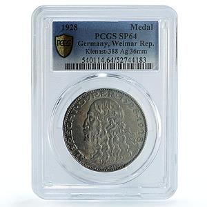 Germany Weimar Albrecht Durer Goetz Kienast-388 Art SP 64 PCGS silver medal 1928