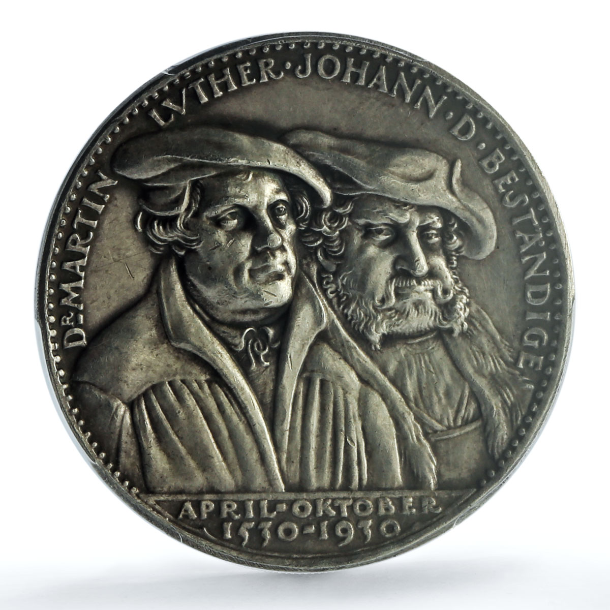 Germany Weimar Augsburg Luther Goetz Kienast-441 SP 62 PCGS silver medal 1930 Germany Weimar Augsburg Luther Goetz Kienast-441 SP 62 PCGS silver medal 1930