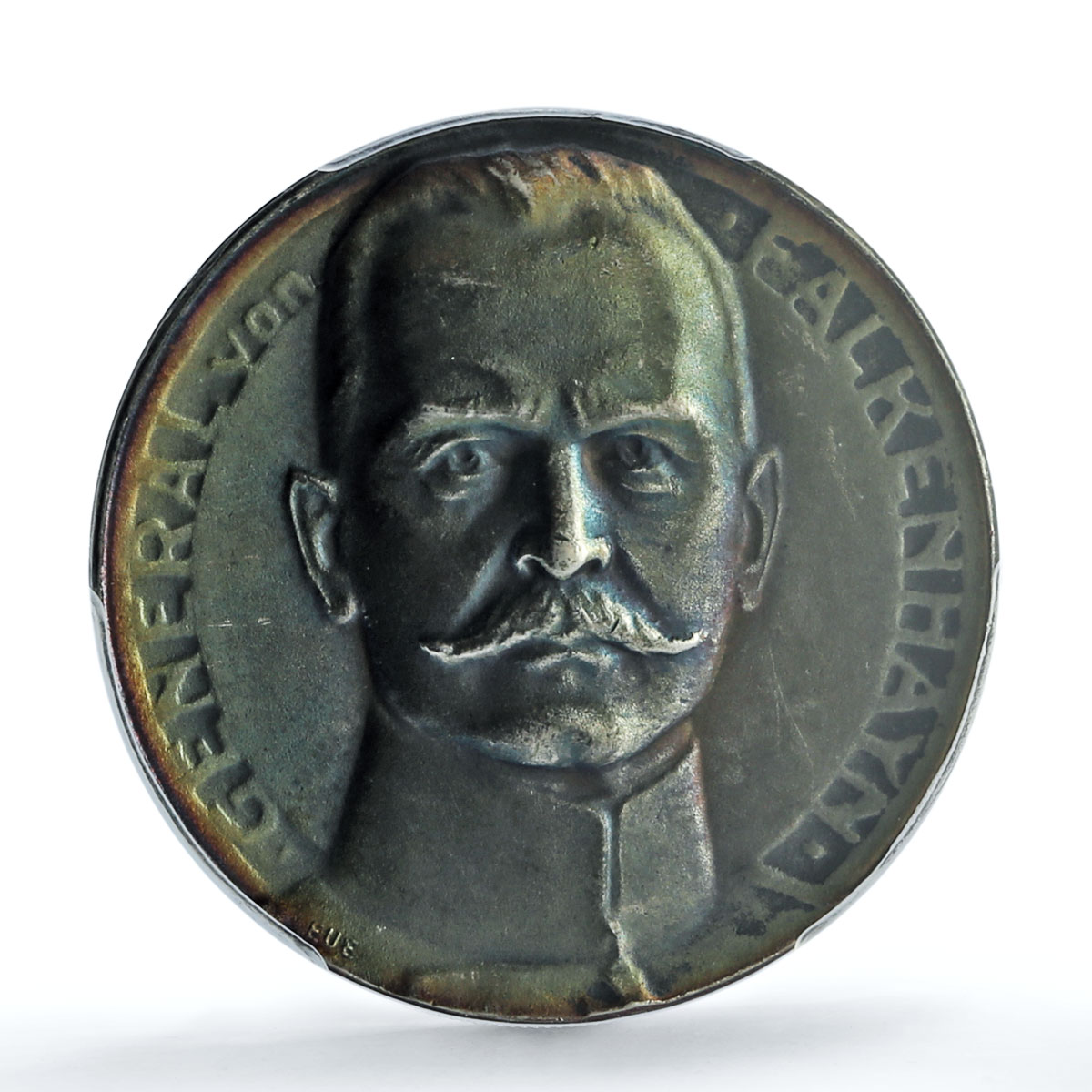 Germany Empire Falkenhayn Eue Zetzmann-2144 SP 64 Bird PCGS silver medal 1915 Germany Empire Falkenhayn Eue Zetzmann-2144 SP 64 Bird PCGS silver medal 1915