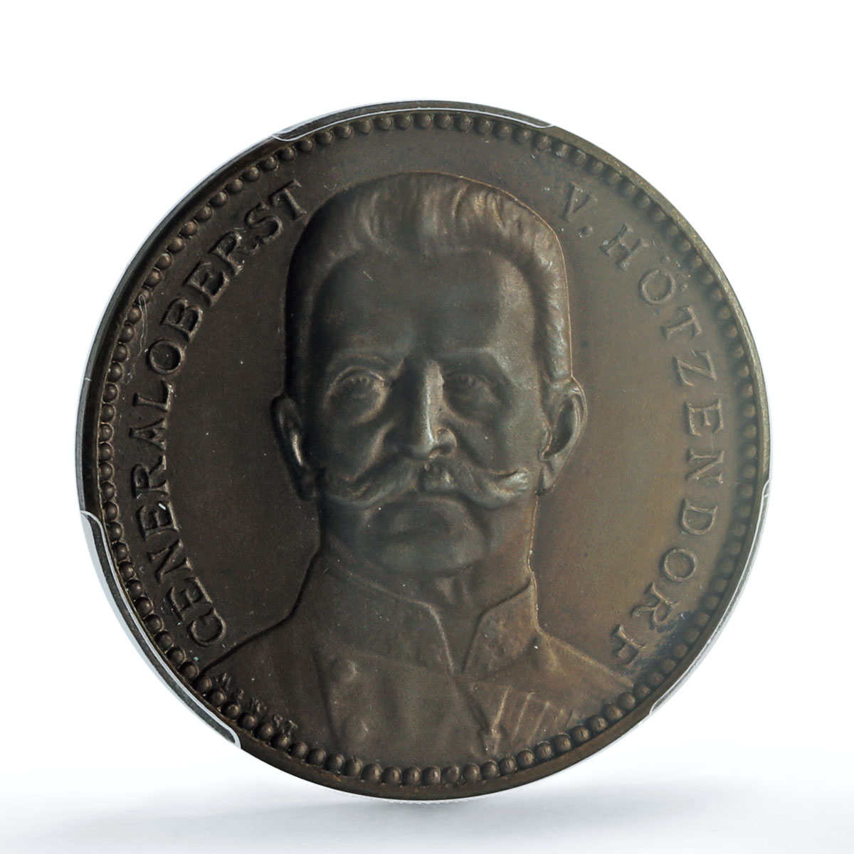 Germany Weimar Hotzendorf Zetzmann-4031 WWI Sword MS 63 PCGS bronze medal 1916 Germany Weimar Hotzendorf Zetzmann-4031 WWI Sword MS 63 PCGS bronze medal 1916