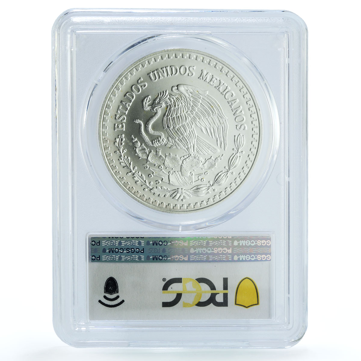 Mexico 1 onza Libertad Angel of Independence KM-613 MS 69 PCGS silver coin 1996 Mexico 1 onza Libertad Angel of Independence KM-613 MS 69 PCGS silver coin 1996