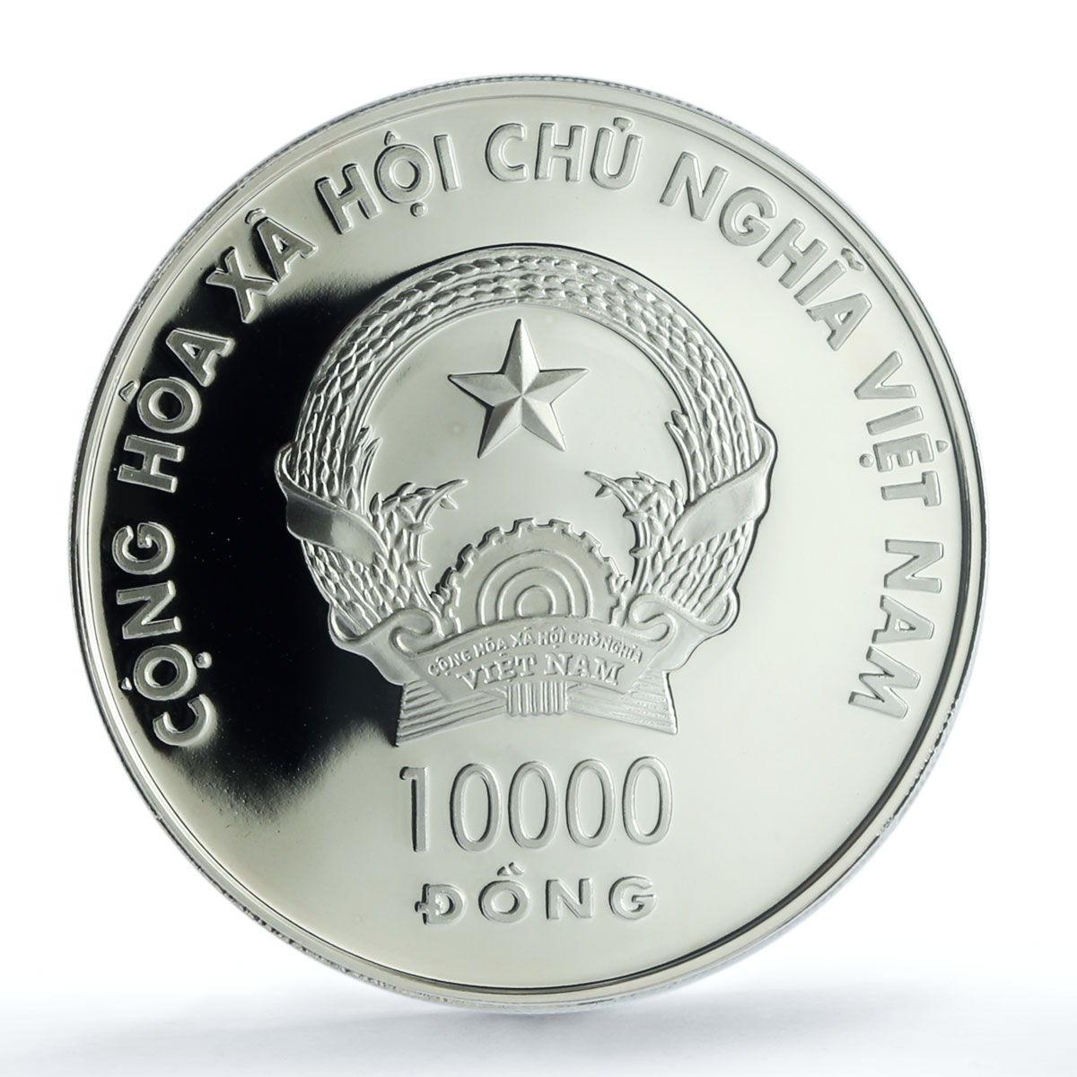 Vietnam 10000 dong Year of the Monkey Holo KM-76 PR 69 PCGS silver coin 2004 Vietnam 10000 dong Year of the Monkey Holo KM-76 PR 69 PCGS silver coin 2004