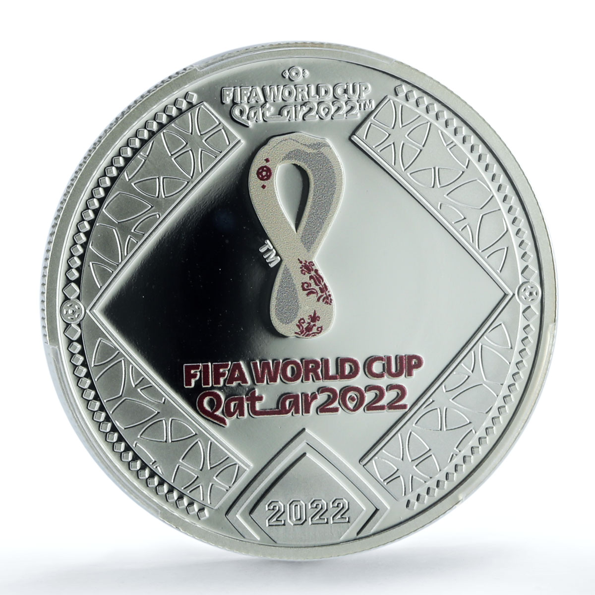 Azerbaijan 5 manat World Cup Qatar KM-101 Football PR 69 PCGS silver coin 2022 Azerbaijan 5 manat World Cup Qatar KM-101 Football PR 69 PCGS silver coin 2022